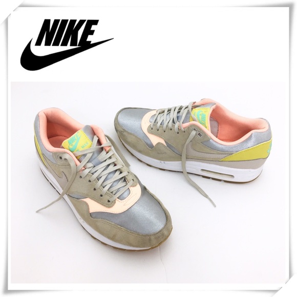 Nike Shoes - Nike Air Max 1 PRM Metallic Sunset Grow Sneaker